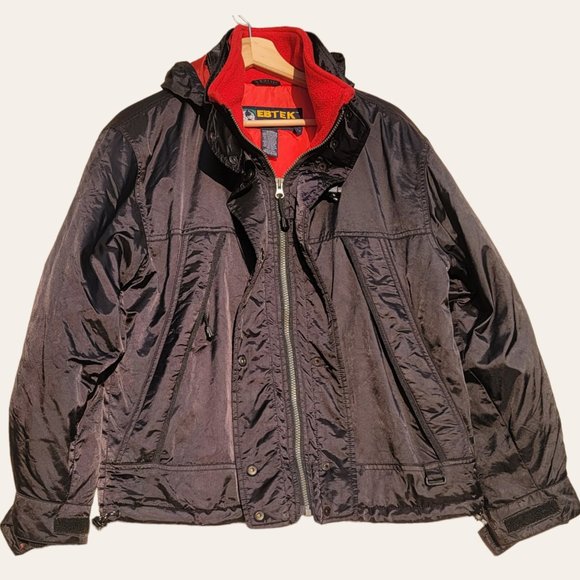 Eddie Bauer Jackets & Blazers - Vintage Eddie Bauer EBTEK Hooded Satin Winter Puffer Coat Jacket Women's S